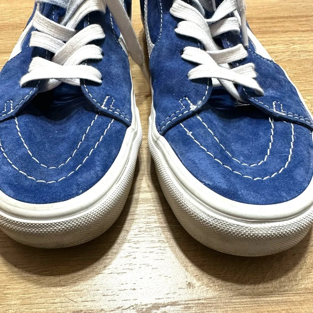Vans HEIQ Eco Dry Sk8 Suede Hi Top Lace Up Sneaker Skater‎